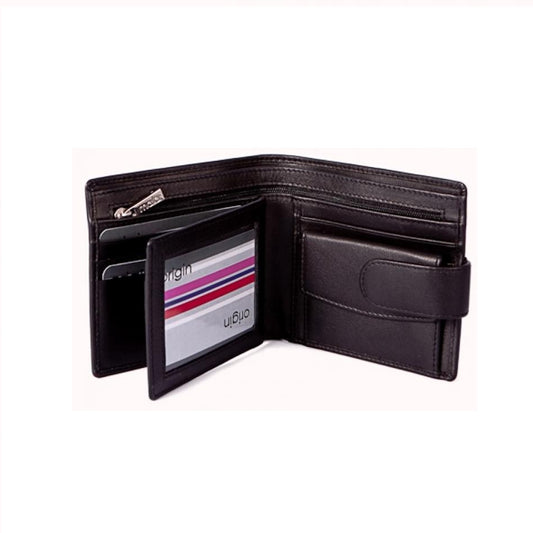 Men's Origin Tab Wallet with Coin Pocket - Black