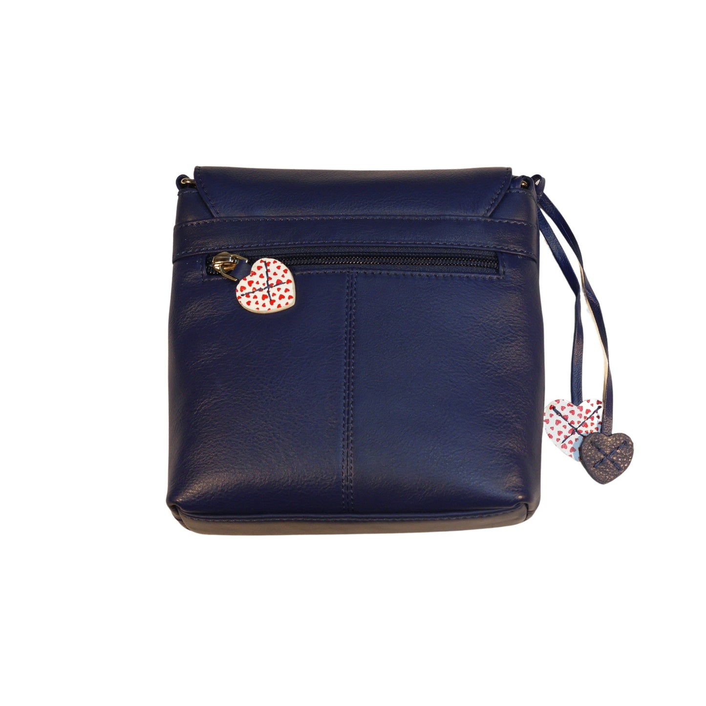Lucy Small Leather Cross Body - Purple