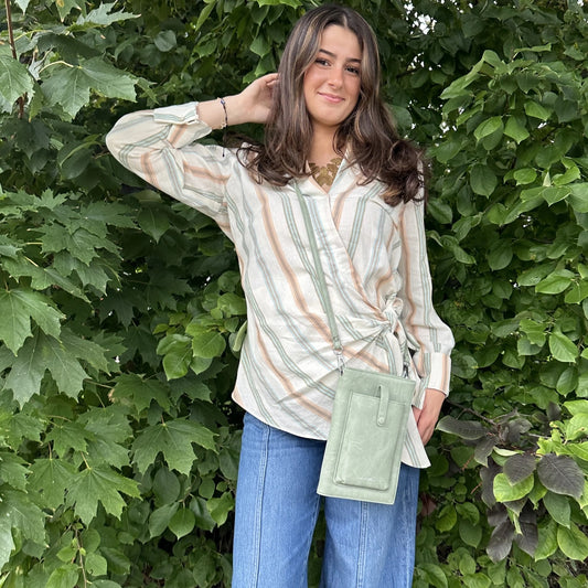 Pastel iSmart Purse - Sage