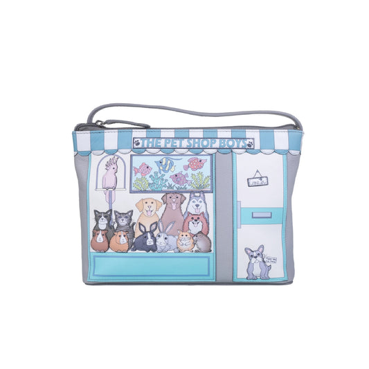 Beaus Pet Shop Pals Leather Cross Body Bag Small