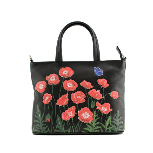 Poppy Multi Way Leather Grab Bag