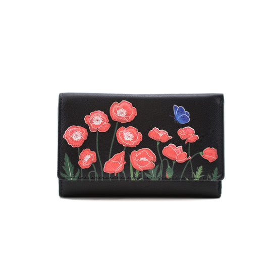 Poppy Large Tri-Fold Purse