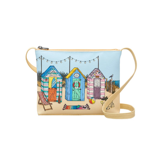 Seaside Memories Leather Crossbody Bag