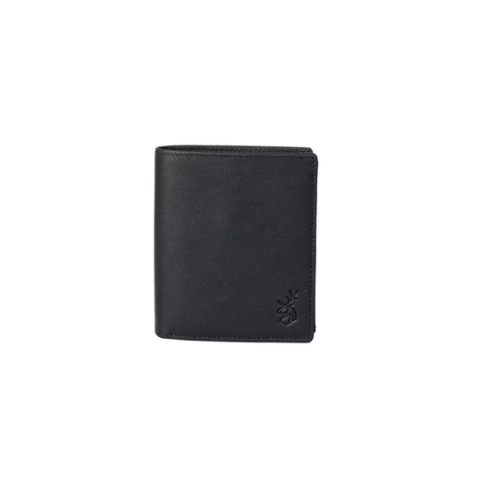 Men's Shaftsbury Shirt Wallet - Black Leather
