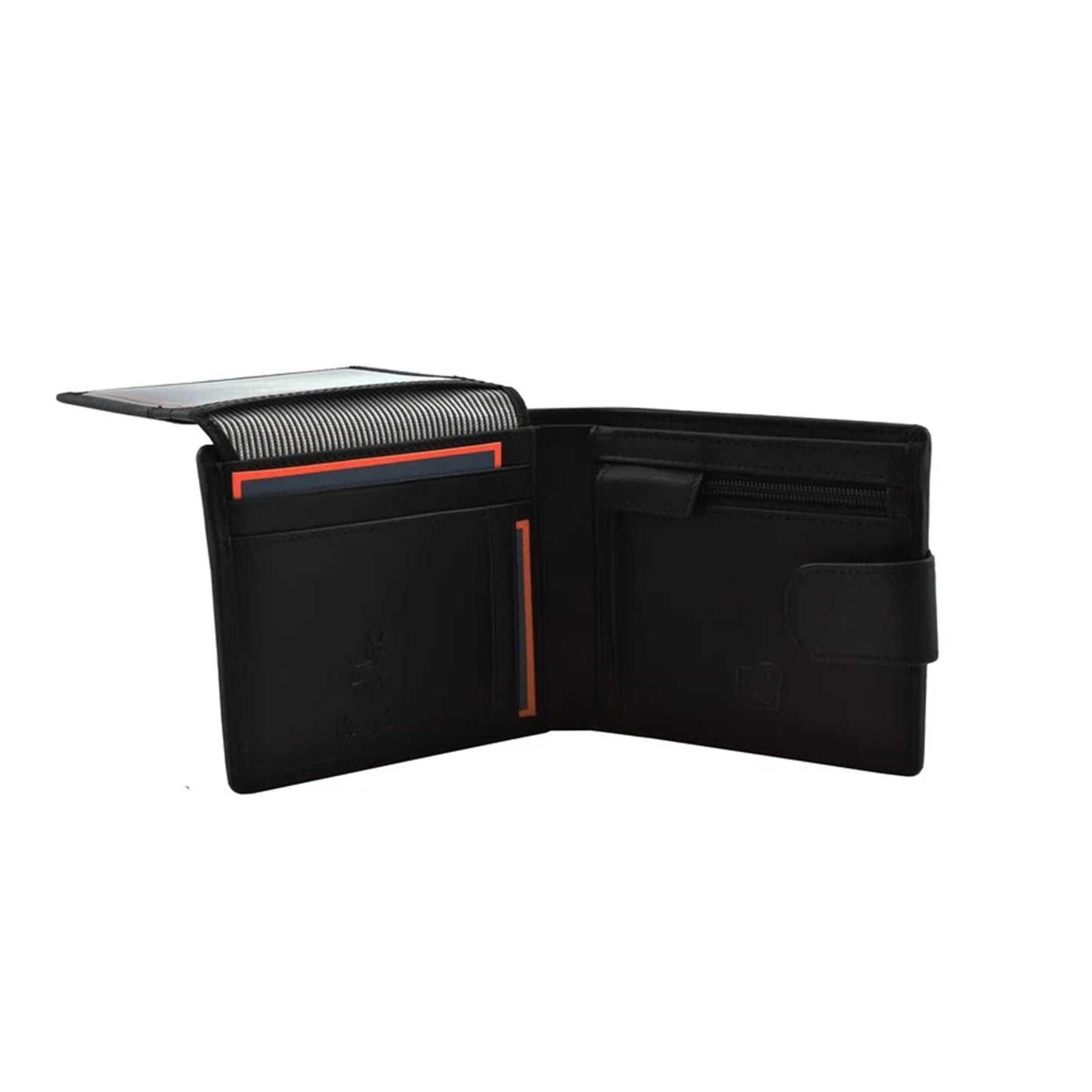 Men's Shaftsbury Tab Wallet with Coin Pocket - Black