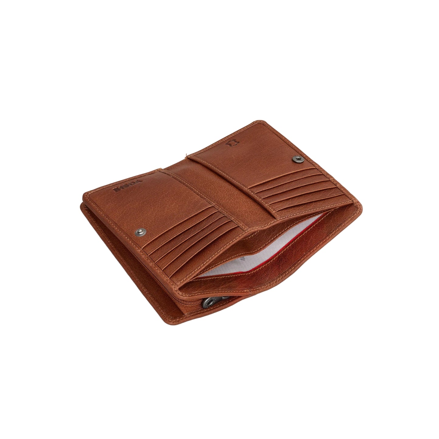 Shakespeare Bookworm Oxford Leather Purse - Brown
