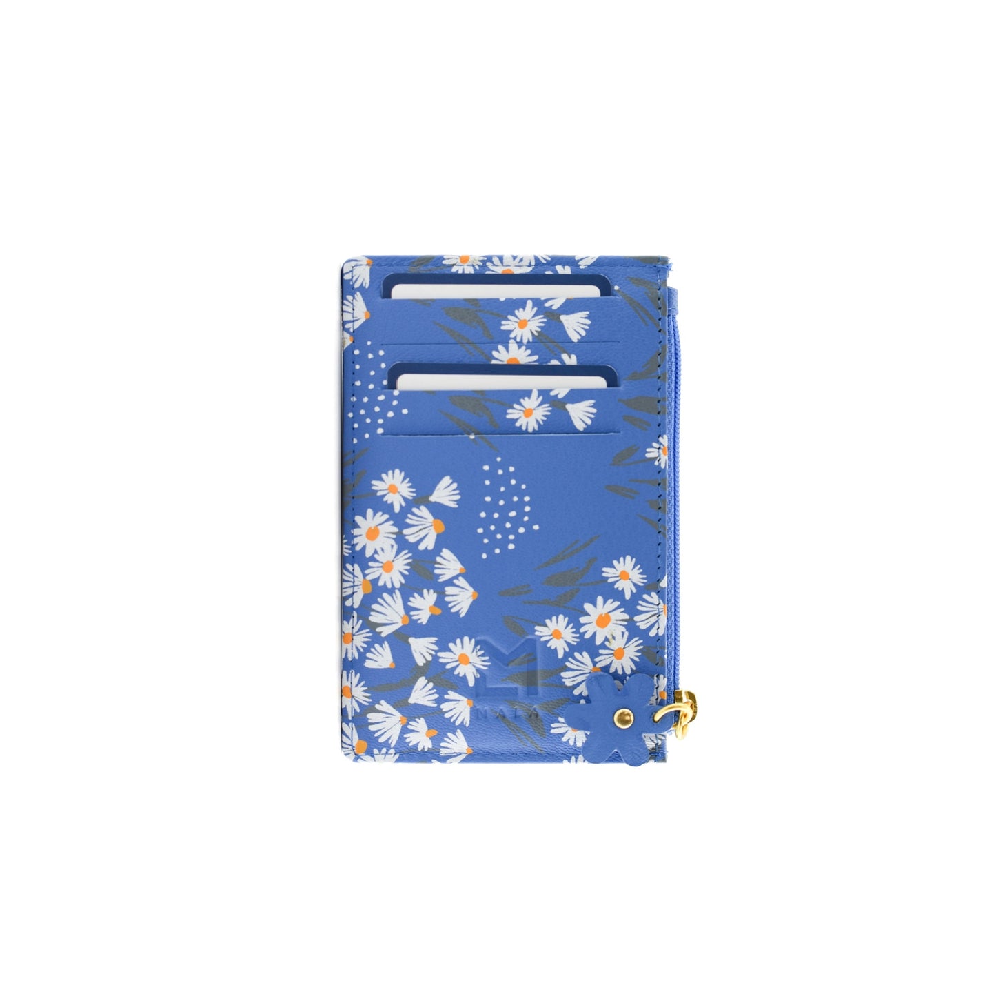 Shiloh Leather Card & Coin Purse - Blue