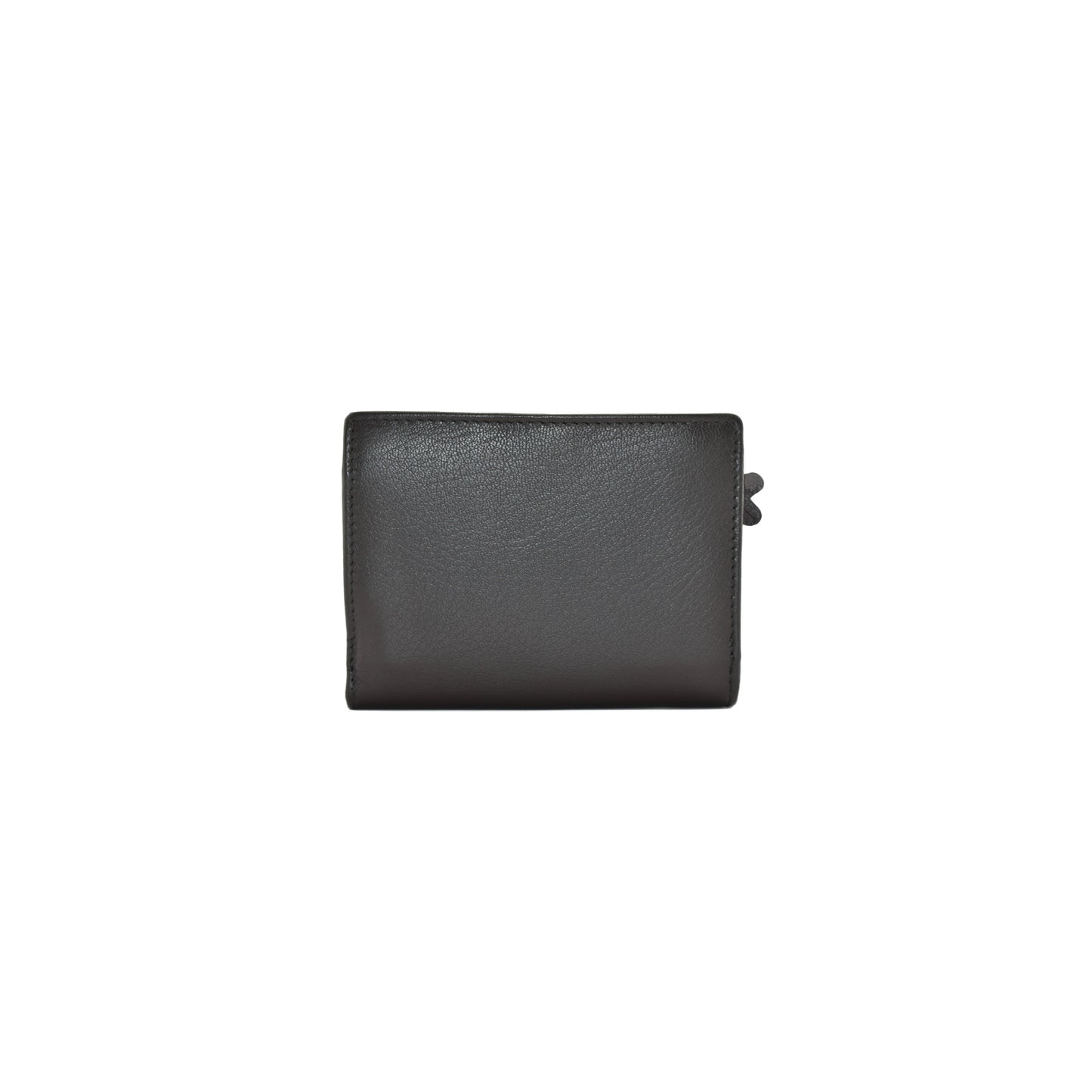 Shiloh Midi Tri-Fold Purse Black