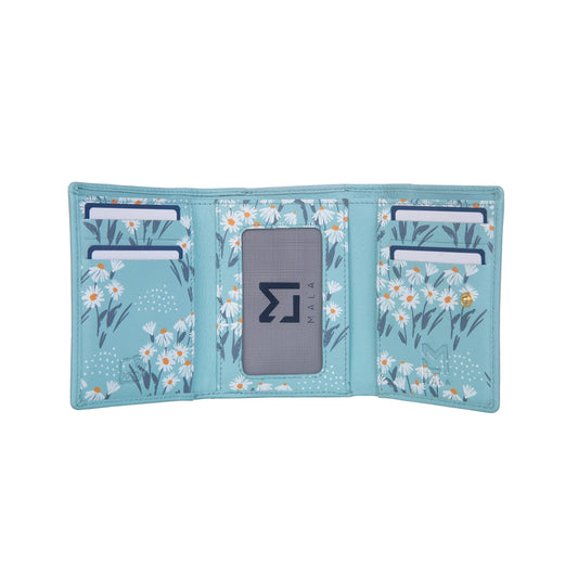 Shiloh Midi Tri-Fold Purse Green