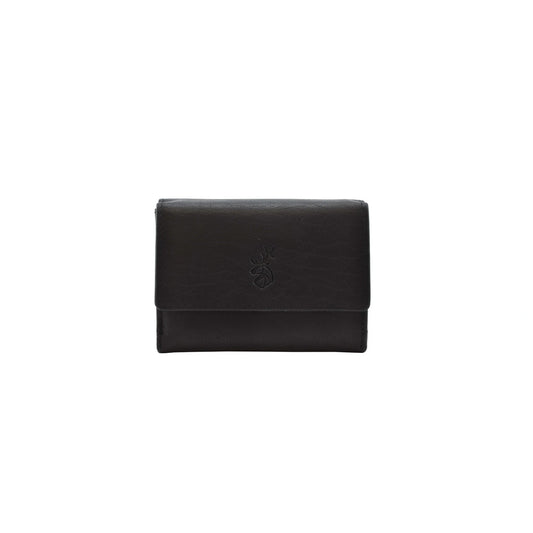 Men's Shaftsbury Tri-Fold Wallet with Coin Pocket - Black