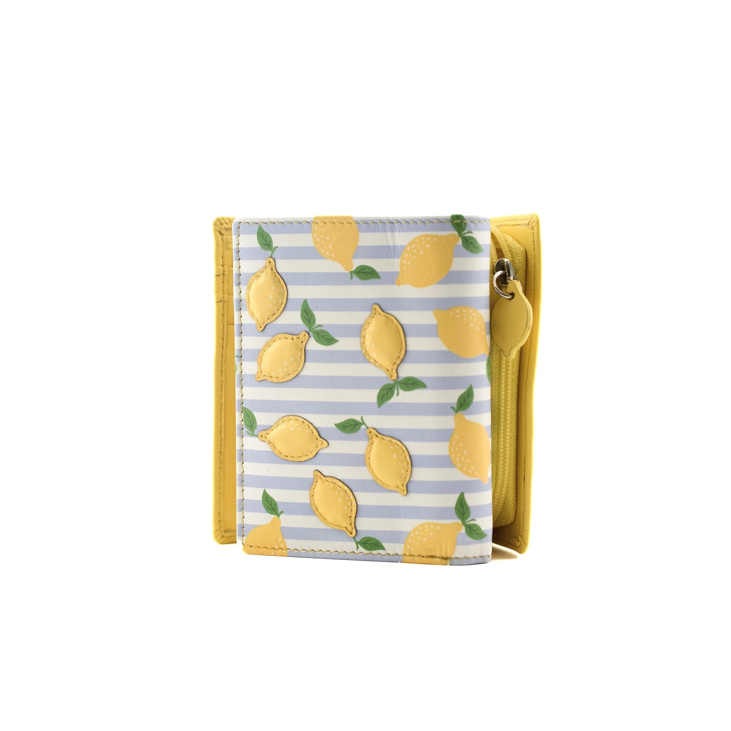 Sorrento Small Tri-Fold Purse - Yellow