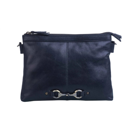 Mala Steed Double Pocket Leather Bag NZ