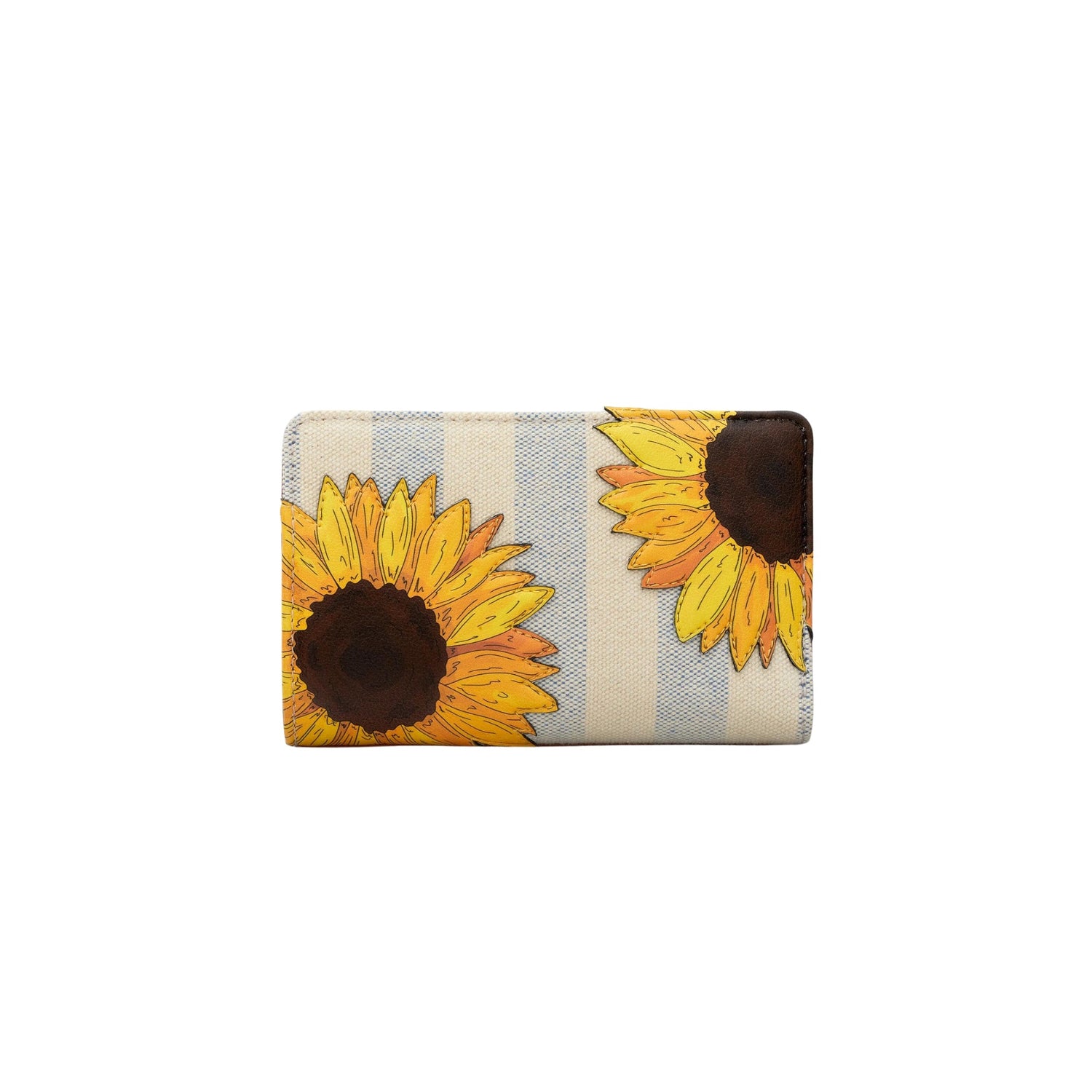 Yoshi Goods Sunflower Blooms Oxford Leather Purse NZ