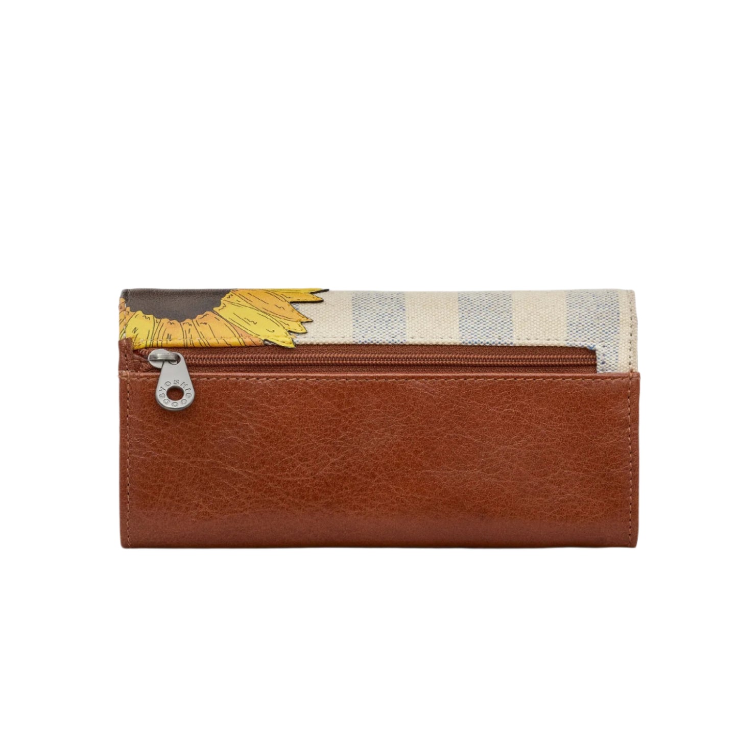 Sunflower Bloom  Hudson Leather Purse