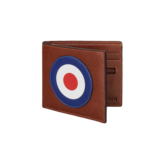 MOD Target Men's Leather Wallet - Brown