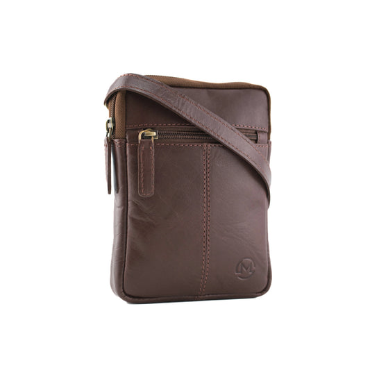 Toro Leather Travel Bag - Brown
