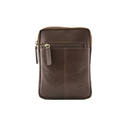 Toro Leather Travel Bag - Brown