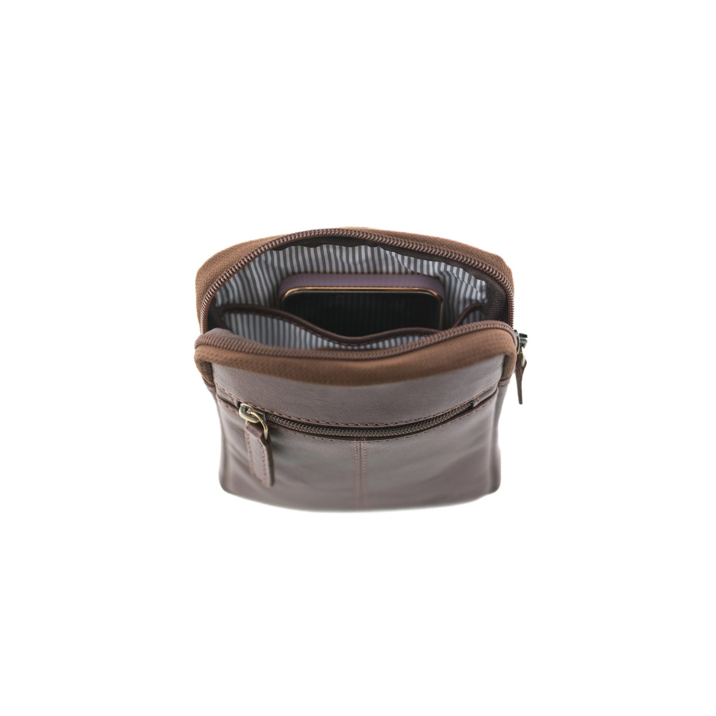 Toro Leather Travel Bag - Brown