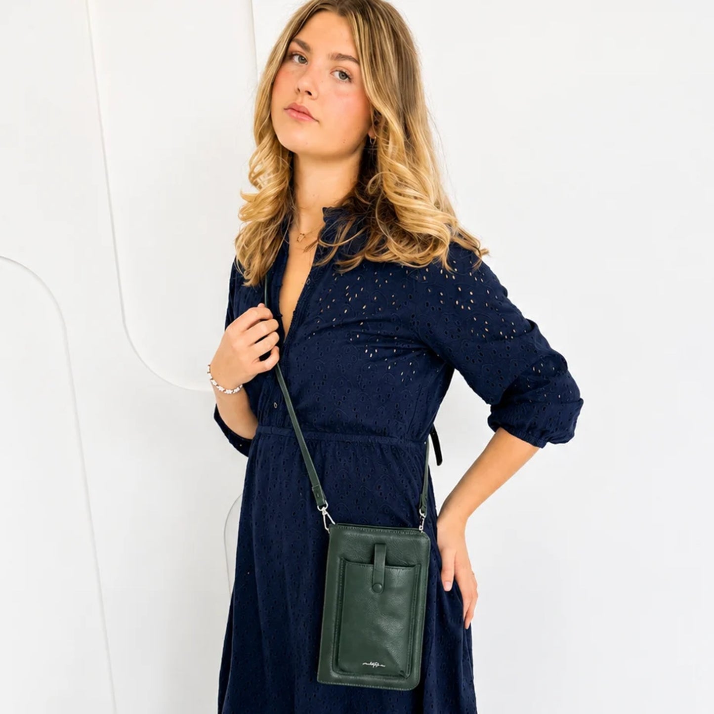 Pastel iSmart Purse - Forrest Green