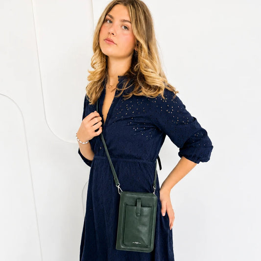 Pastel iSmart Purse - Forrest Green