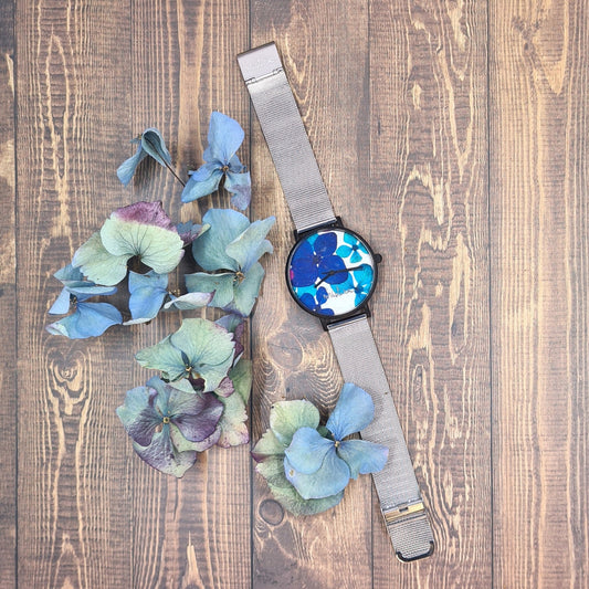 Manta Silver Floral | Ladies Watch