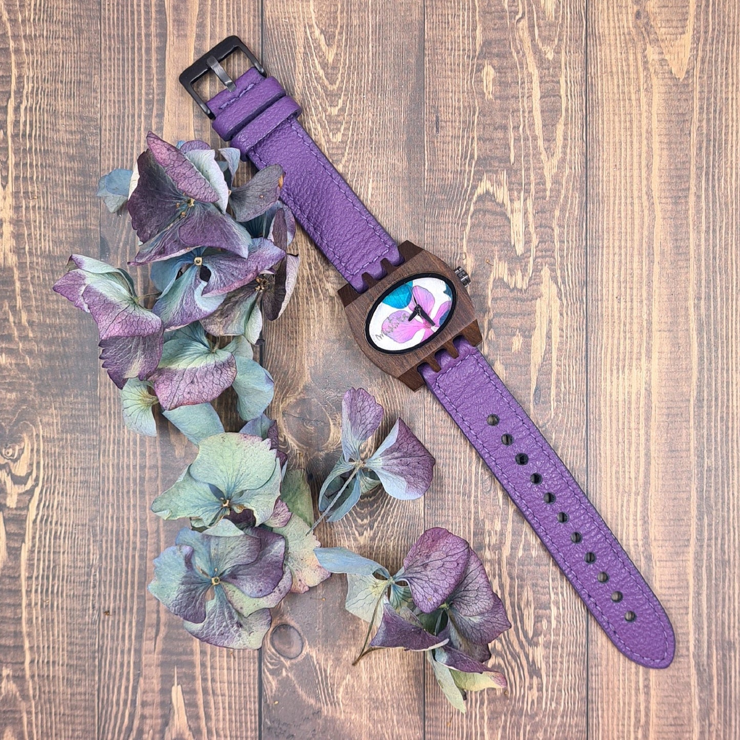 Kamera Violet Floral | Ladies Watch