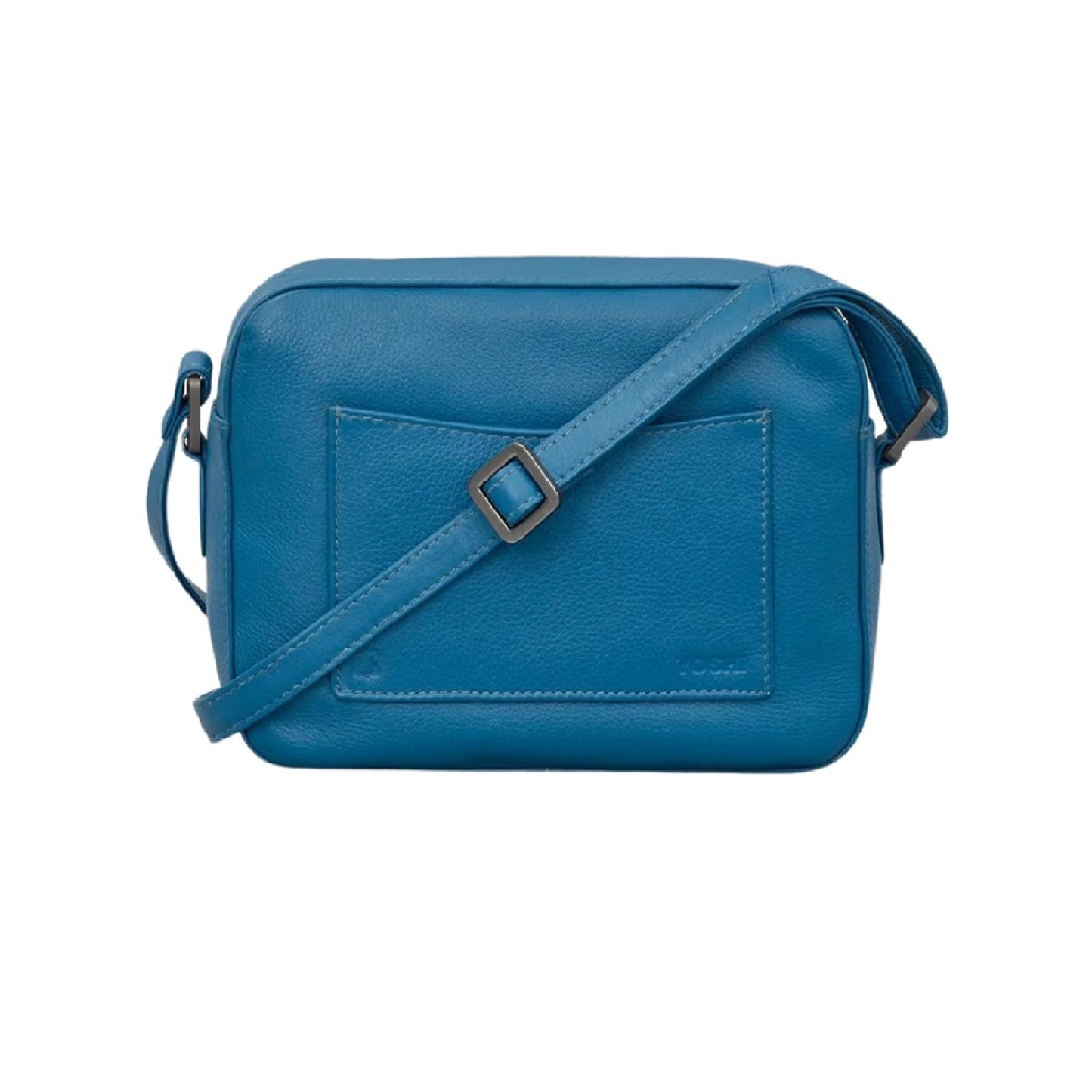 Belmont Leather Crossbody Bag - Blue