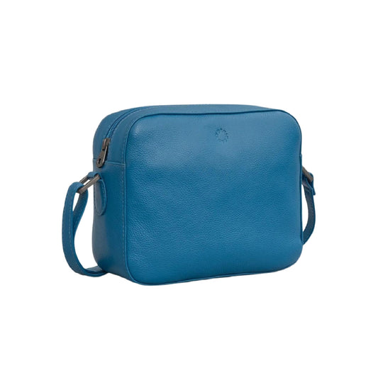 Belmont Leather Crossbody Bag - Blue