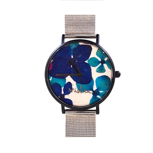 Manta Silver Floral | Ladies Watch