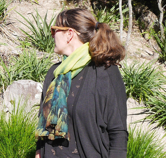 Luscious Green Scarf