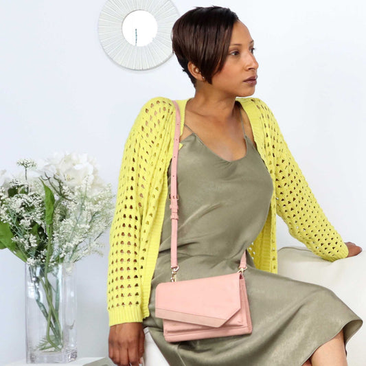 Sabrina Crossbody - Pink