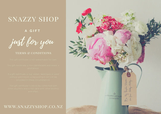 Snazzy Shop Gift Card