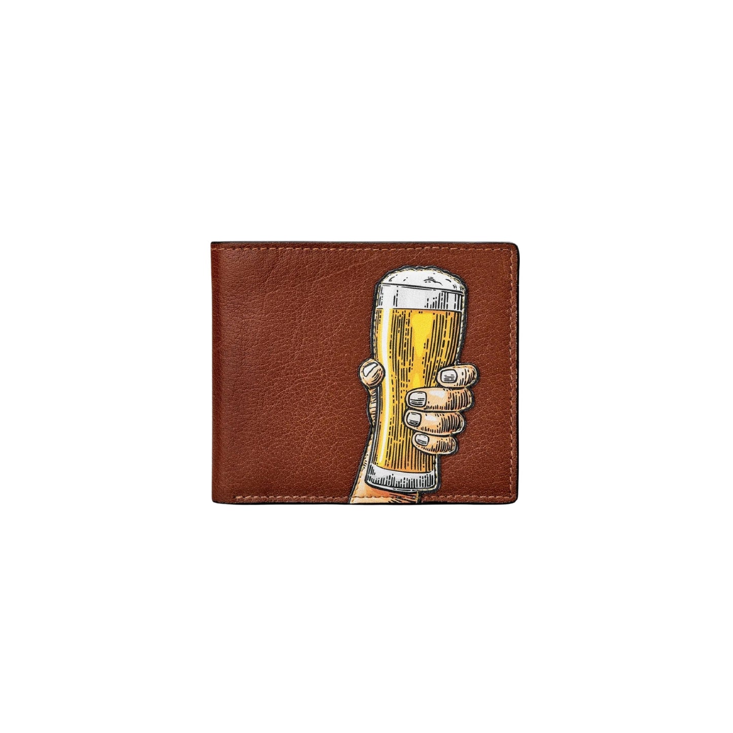 Cheers Men's Leather Wallet - Brown
